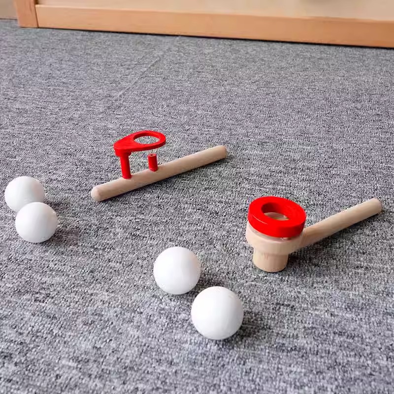 entrenador de respiración soplar bolas músculo labial músculo oral equipo de sensorización de globo para niños silbato juguete silbato