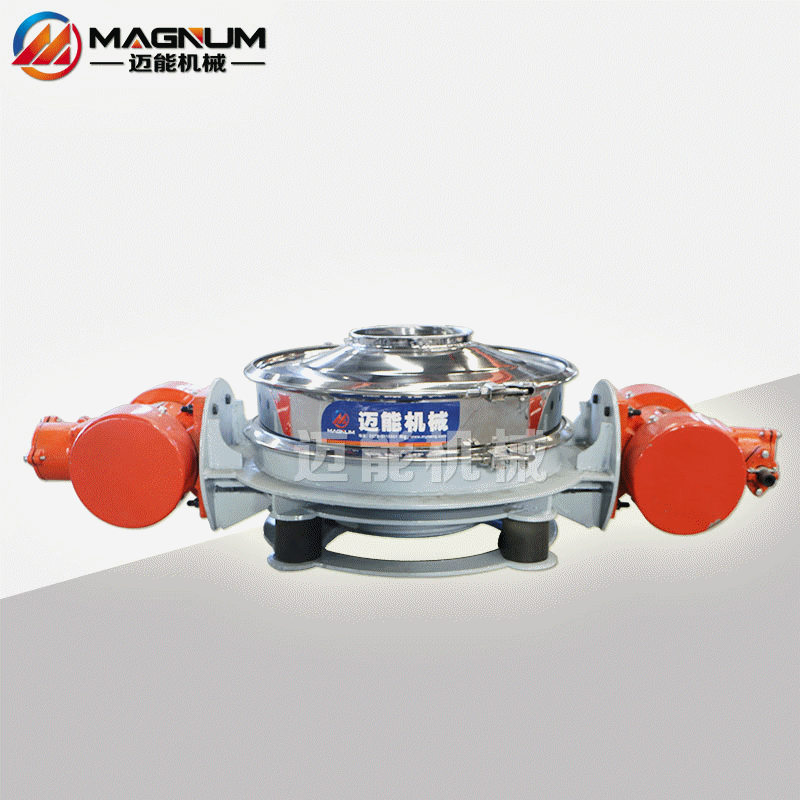 面粉直排式振动筛分机 双振源直排式振动筛 面粉直排筛 厂家销售