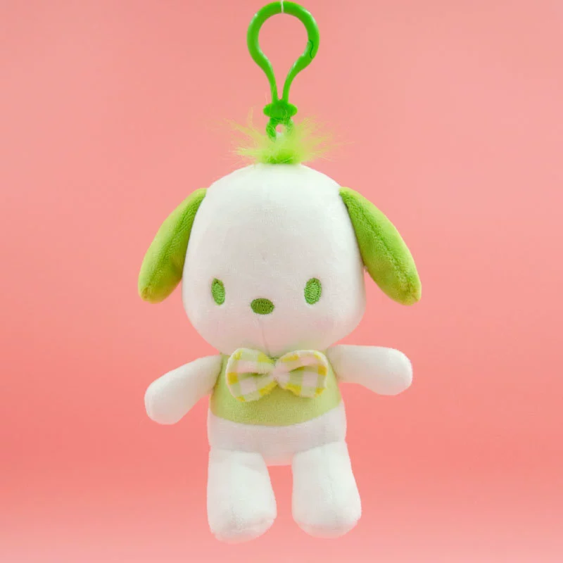 Плюшевая игрушка Sanrio My Melody & Kuromi, лицензированная плюшевая подвеска-куколка 16–30 см и сидячая плюшевая кукла