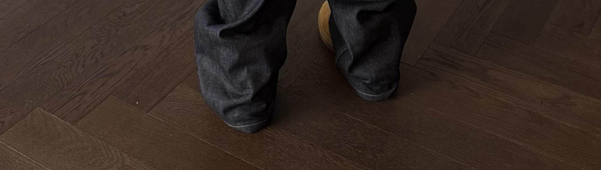 Men's Classic Fit Washed Denim Jeans - Straight Leg Comfortable Cotton Pants For Casual Wear (Black, S-Xxl)_mkmklike.com