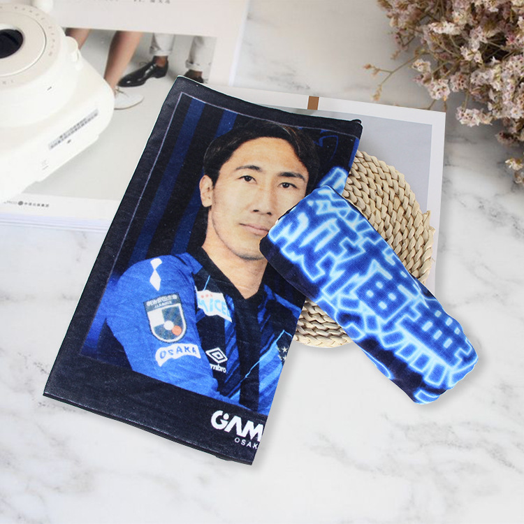 Factory Direct Digital Printing Large Towel Cotton Cartoon Character Printing Sports Event Towel Bath Towel Factory Direct Digital Printing Large Towel Cotton Cartoon Character Printing Sports Event Towel Bath Towel
