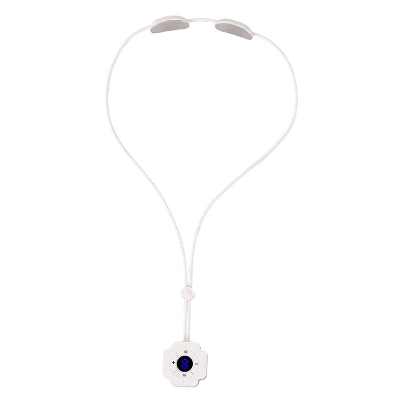 Colgante Dispositivo de masaje cuello masaje hombro compresa caliente colgando pulso eléctrico protector de cuello regalo portátil