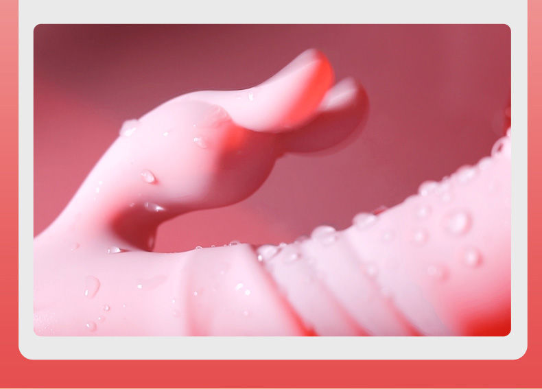 Mini Telescopic Vibrator with Multi-Frequency Vibration, Pink, Adult Wellness Device — detail image 8