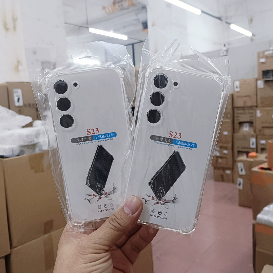 Подходящий для Samsung S25 EDGE прозрачный TPU мягкий чехол четыре уголка подушка воздуха анти-падение TPU материал мелкие отверстия прозрачная водонепроницаемая крышка