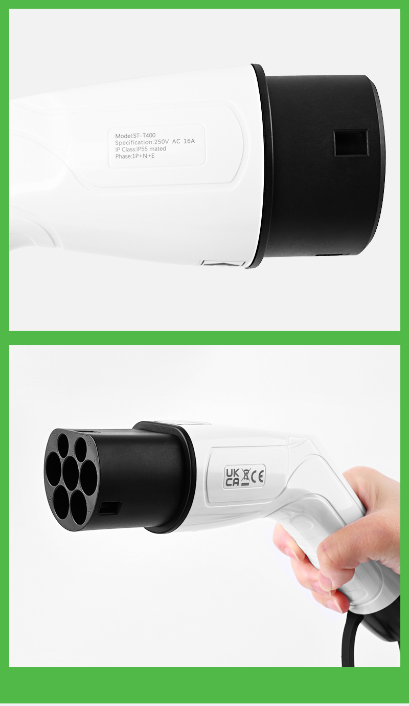 St-E250-Double-Head Gun for Electric Vehicles Type 2 European Standard Charging Double-Head Gun Cable Amazon Supply Wholesale