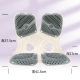 The New Tpe Enlarged Honeycomb Waist Cushion Cushion for Long Periods of Sitting in the Office Car Lumbar Support Seat Easily Relieves Waist Pressure