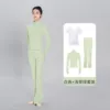Asakusa green [three-piece set-high elastic naked nylon]