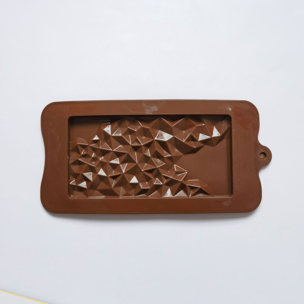 376 chocolate geométrico pastel molde de silicona gelatina torta molde de pan herramientas de horneado