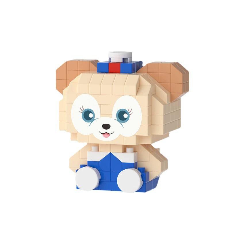Lego, cartoon doll, constructor, toy, Birthday gift