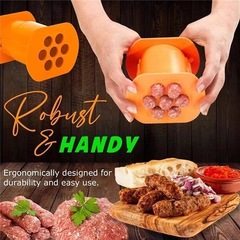 Cross-border hot dog maker, meat patty squeezer, noodle and meatball rapid molding kitchen DIY tools