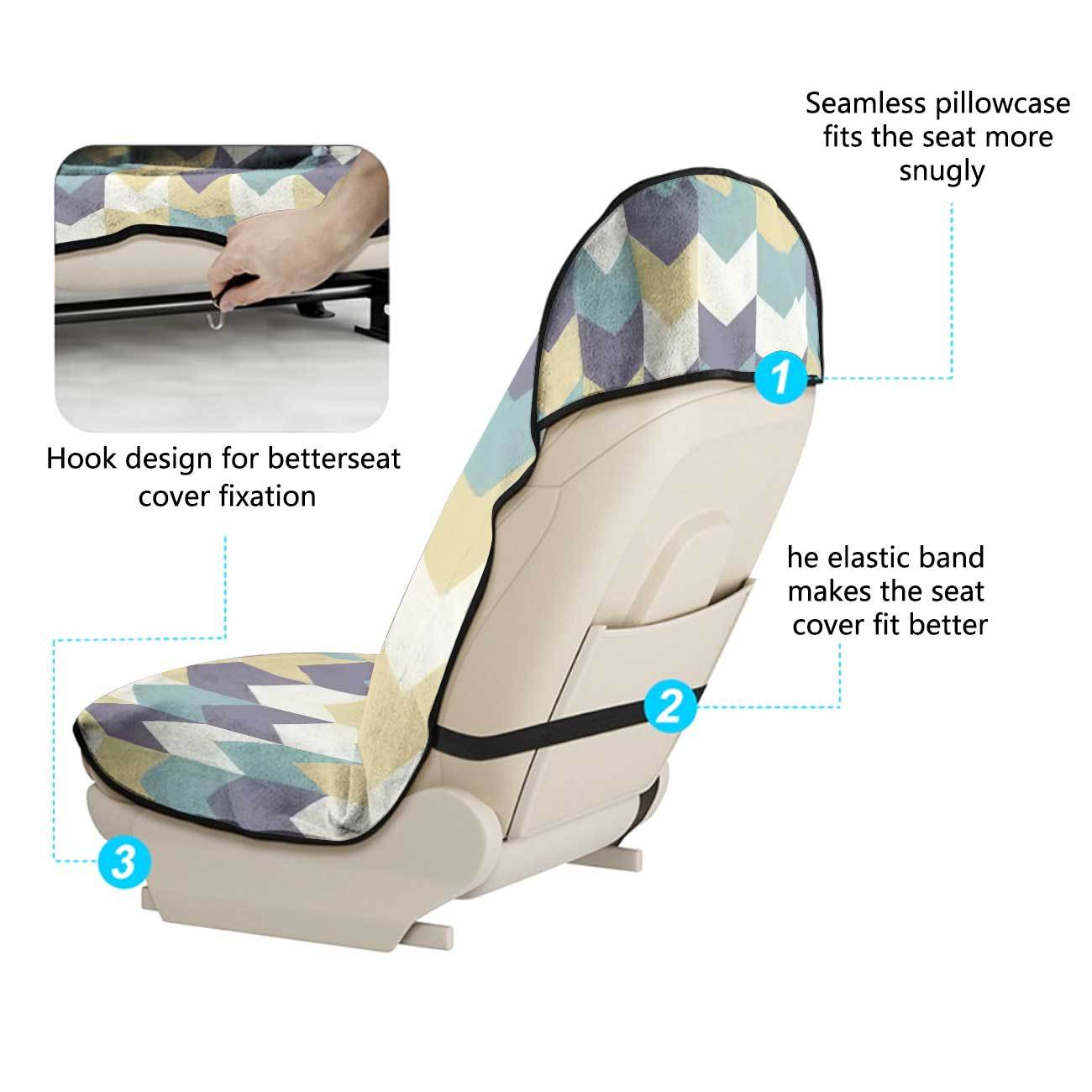 Car seat towel cover for front seats, suitable for gym and exercise, universal for all seasons, car use 171