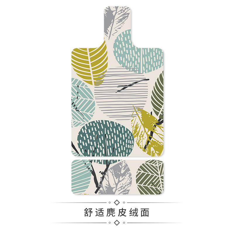 跨境专用麂皮绒普拉提核心床垫吸汗防滑健身垫耐磨pu橡胶瑜伽垫子|undefined