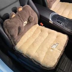 座布団背もたれ一体の自動車座布団冬のぬいぐるみ車の座布団ワンピース座布団四季通用腰掛け