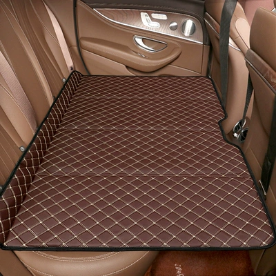Car Sleeping Artifact Foldable, Vehicle-mounted inflatable bed - for-large-quantities-please-contact-customer-service-brown-rice-noodles-13080cm