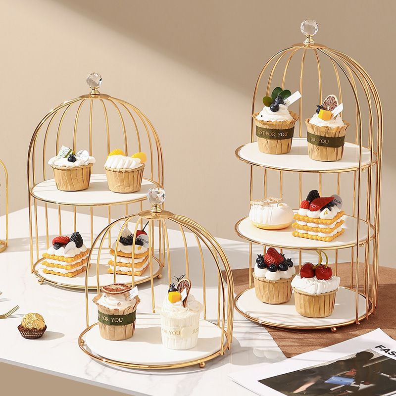 Multi-layer dessert table display stand cold meal table candy snack…