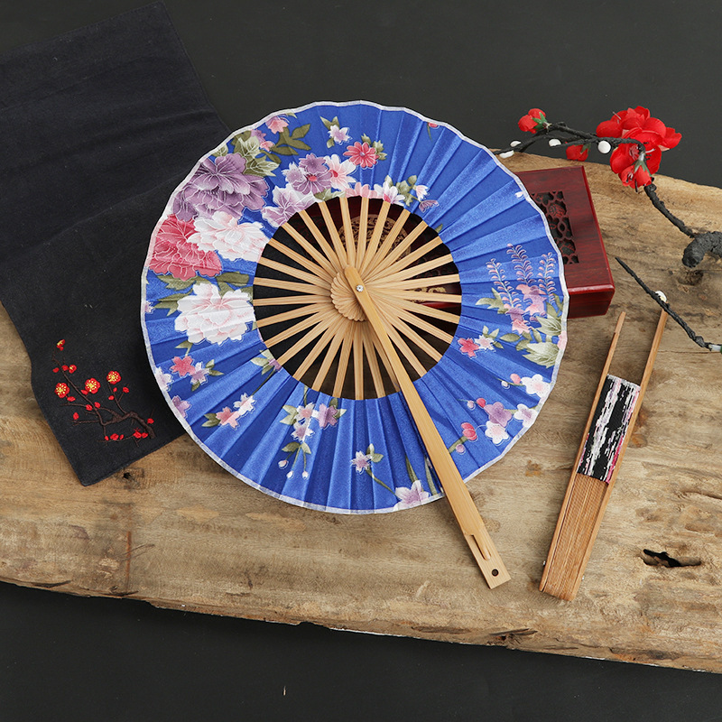Fan de molino de viento plegable personalizado para dibujar el estilo japonés fan plegable fan plegable portátil animación al por mayor personalizado