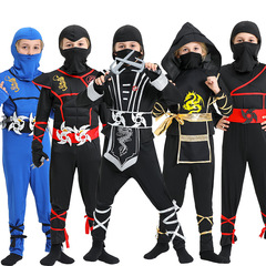 新型ハロウィンコスプレアニメ衣装子供公演naruto-ナルト-服武士服忍者衣装