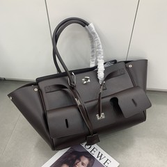rodeobag 本革ダークオートバイバッグ超クールトートバッグ女性ニッチスクエアバックルデザイン大容量脇の下女性バッグ