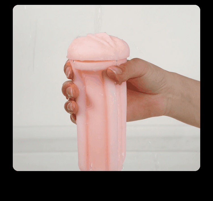 Snail-Shaped Manual Male Masturbator with Dual-Entry Design, TPE Sleeve, 16 cm — detail image 5