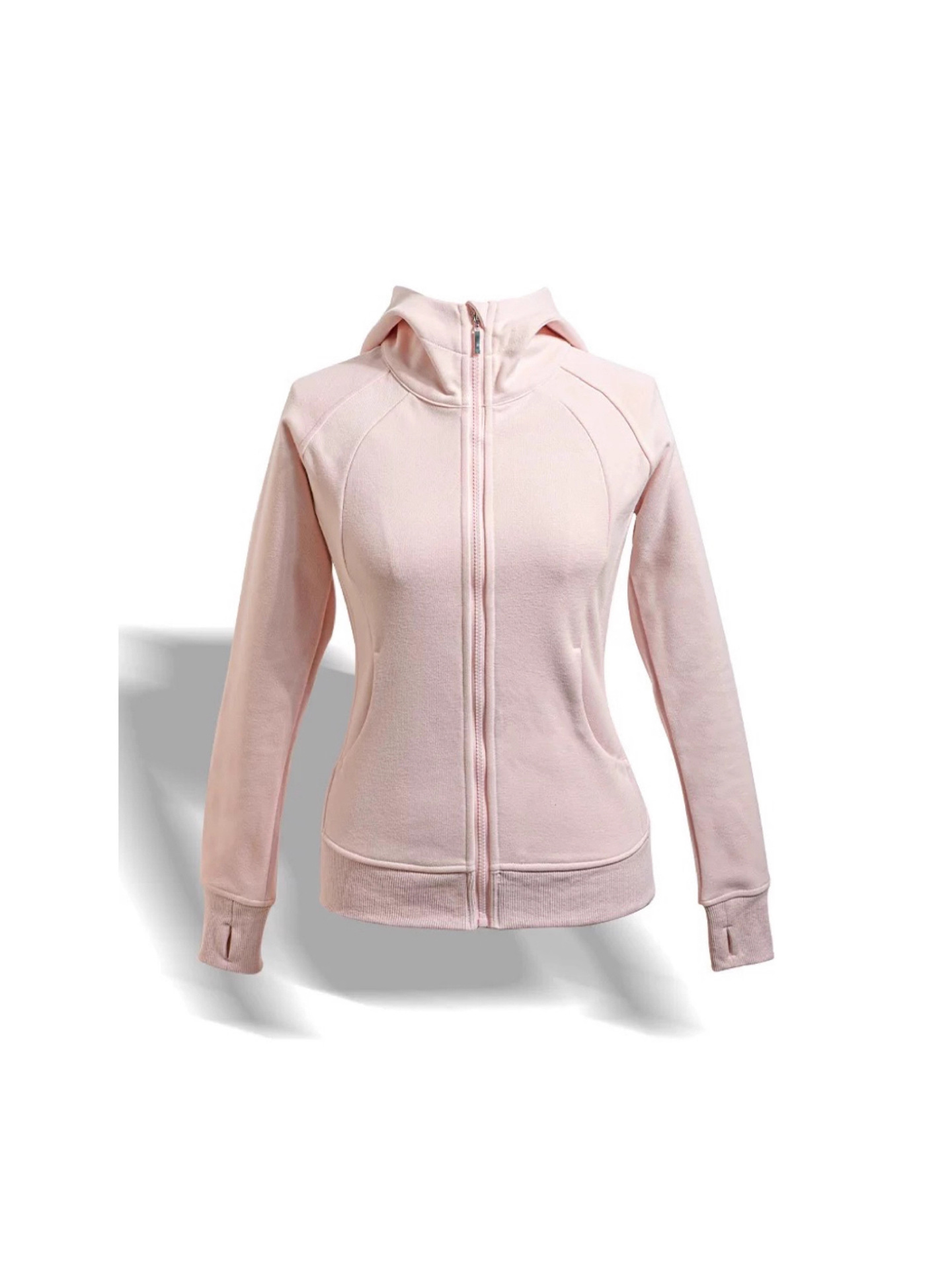 修身外套女款正肩卫衣秋冬季衣服连帽衫收腰紧身显瘦上衣2025新款 5