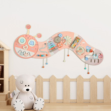 幼儿园构建儿童早教启蒙动物墙面游戏装饰挂件墙体拼图板木质玩具
