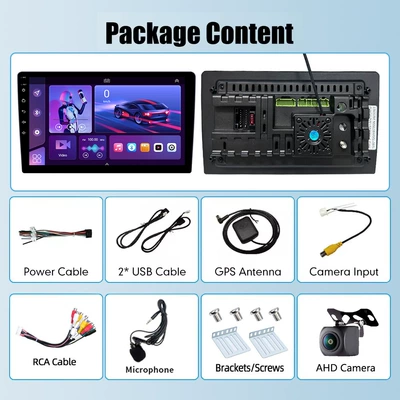 DVD Navigation Exclusive 7/9/ 10inch Car - 9inch-store-standard-ahd-camera-116gbcarpaly-4-core-wifi-version