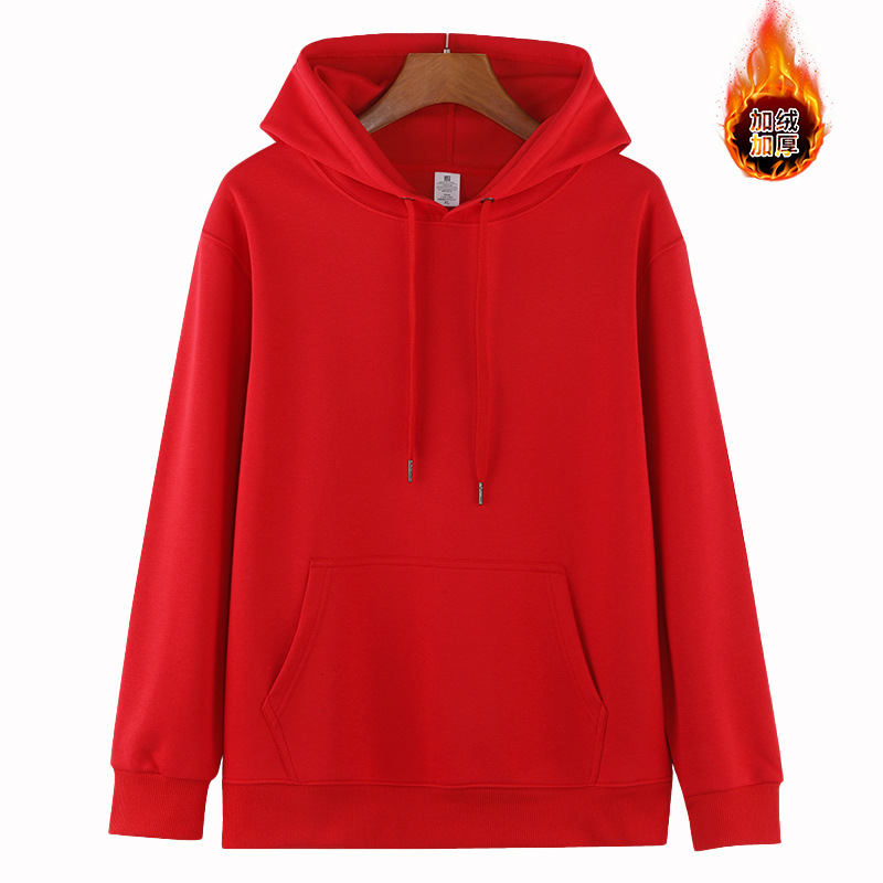 400g suéter con capucha para hombre pesado otoño e invierno sudadera con capucha suéter de algodón de manga larga camisa de manga larga chaqueta de tendencia