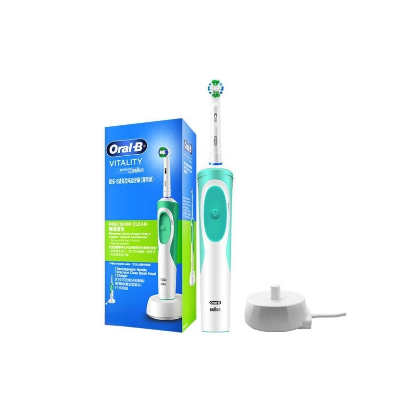 ドイツOralB/欧楽b電動歯ブラシD12軟毛成人カップル誘導充電式回転美白歯ブラシ|undefined