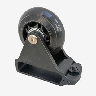 Telescopic Aluminum Alloy Universal Wheel Ladder Mobile Accessories Wheel Folding Multi-Functional Plastic Accessories Universal Pulley
