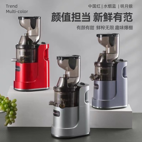 Cross-border stainless steel new product juicer juice residue separation original juice machine household fully automatic large and small diameter gift delivery
