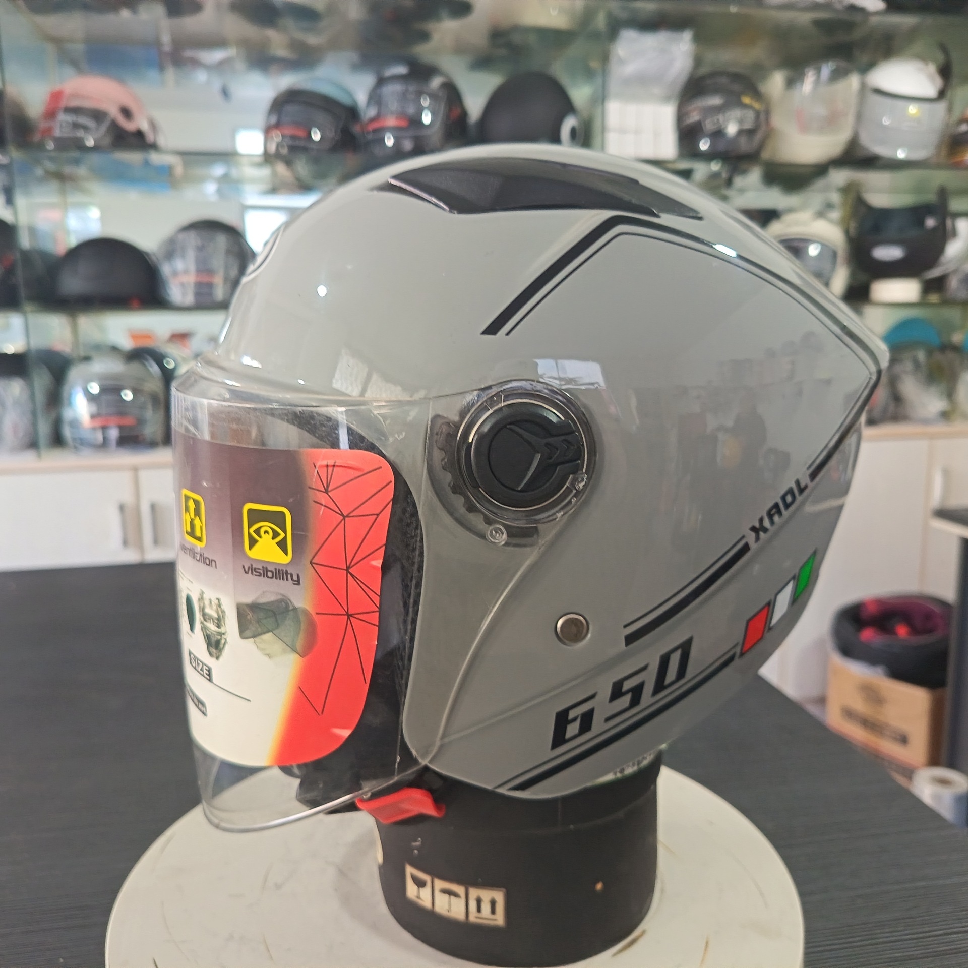 Directly from the manufacturer, 3C certified electric motorcycle helmet for men and women, winter warm half helmet safety helmet