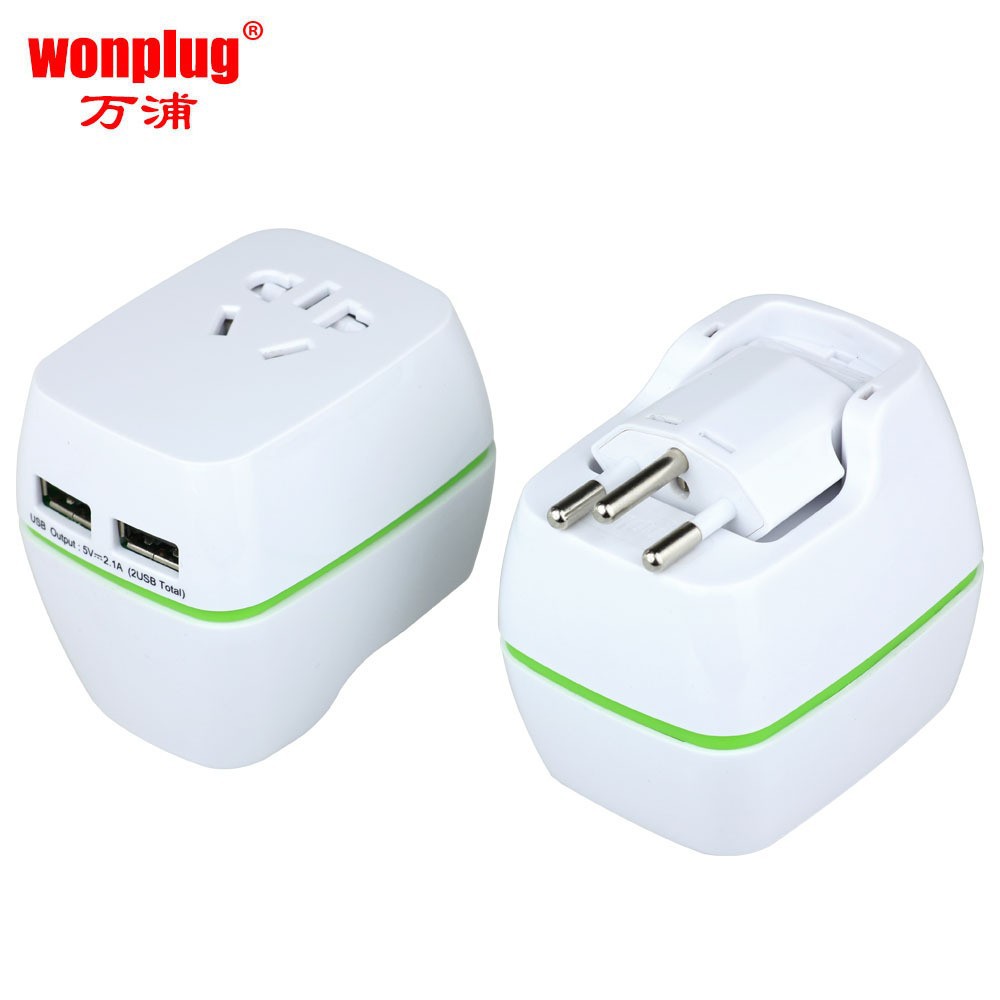 全球通国际旅行转换器 3USB多功能旅行转换器 美规英规欧规澳规转