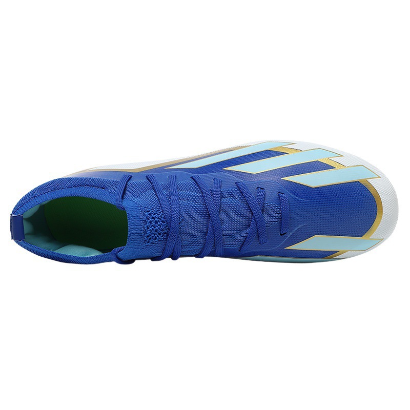 Zapatillas de Fútbol para Césped de Corte Bajo Cuero Sintético y Caucho Ligero