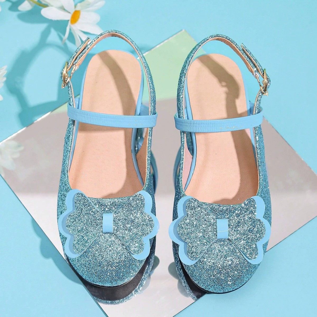 Трансграничная внешняя торговля корейская версия темпераментной обуви принцессы на толстом каблуке