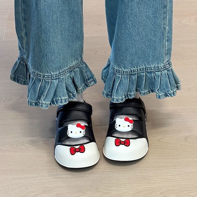 Sandalias de verano 2024, suela gruesa y blanda, cómodas y elegantes