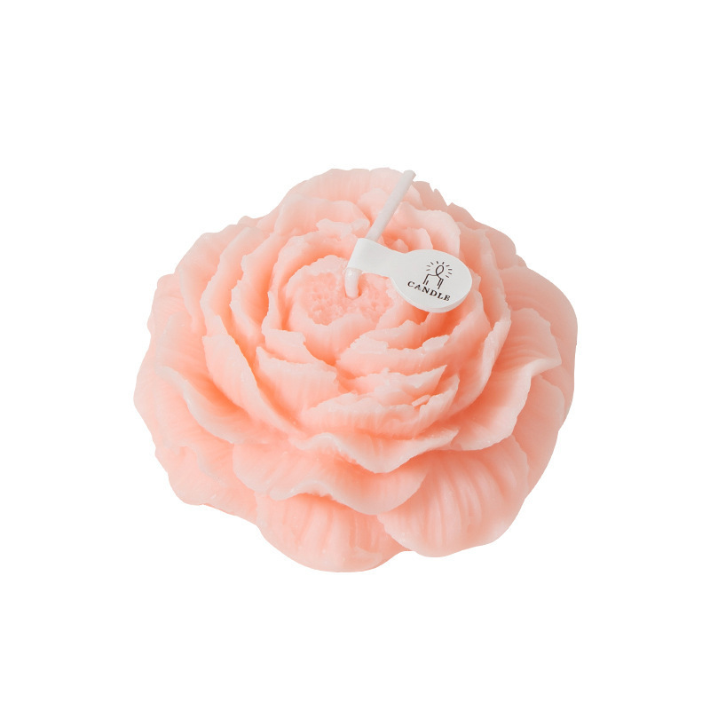 Caja de regalo de vela de flor de plátum de fragancia regalo de mano regalo creativo para amantes modelado adornos de cera de banda magnética