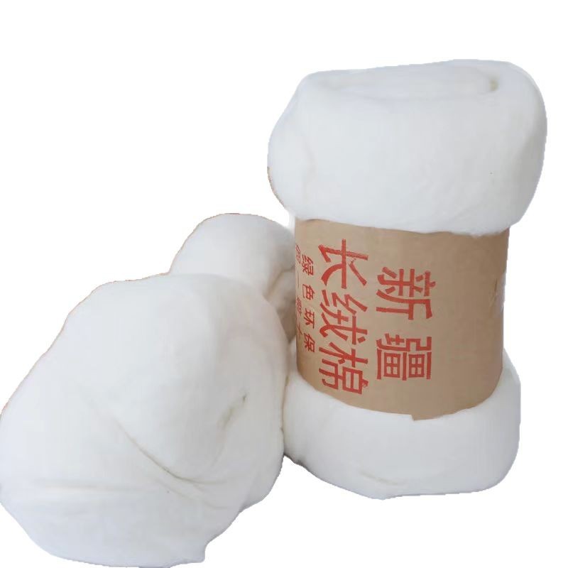 新疆純綿のばら積一級の上質な綿の花巻きの精練綿の赤ちゃんの綿の布団は芯の綿の詰め物に詰められます。