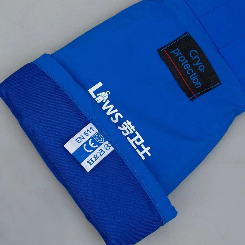 Защитные лабораторные перчатки Lao Weishi LWS-005 для работы с сухим льдом, холодным хранением, газозаправкой — морозо- и низкотемпературные, стойкие к жидкому азоту