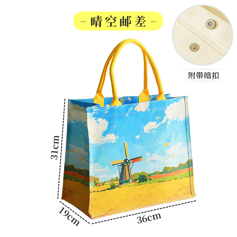 Bolsas de tela personalizadas, bolsas de lona de alta gama con impresión de logotipo, bolsas de lona laminadas promocionales escolares, culturales y creativas, bolsas tridimensionales hechas a medida image 18
