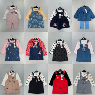 ��һ��������Geo*rge &Dis*ney��ͯţ�б���ȹ/ѝ�L��Overall set