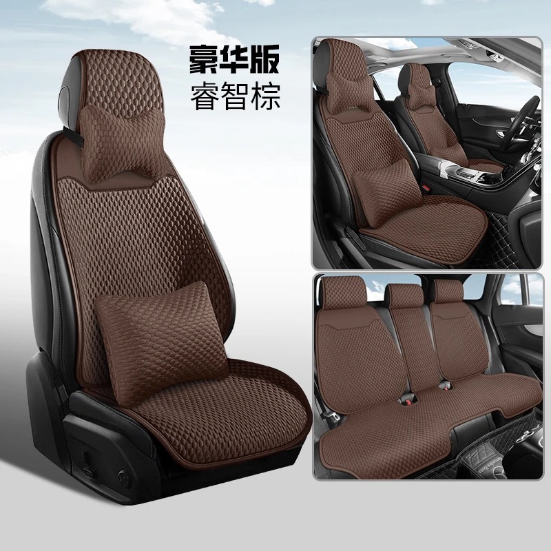 アウディ A6L 特別なカーシートクッション A3Q2LQ3Q5L 四季ユニバーサルアイスシルクシートカバー A4L ハーフパックシートに適しています。|undefined