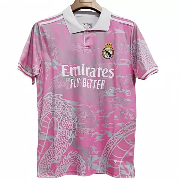Real Madrid pink dragon style