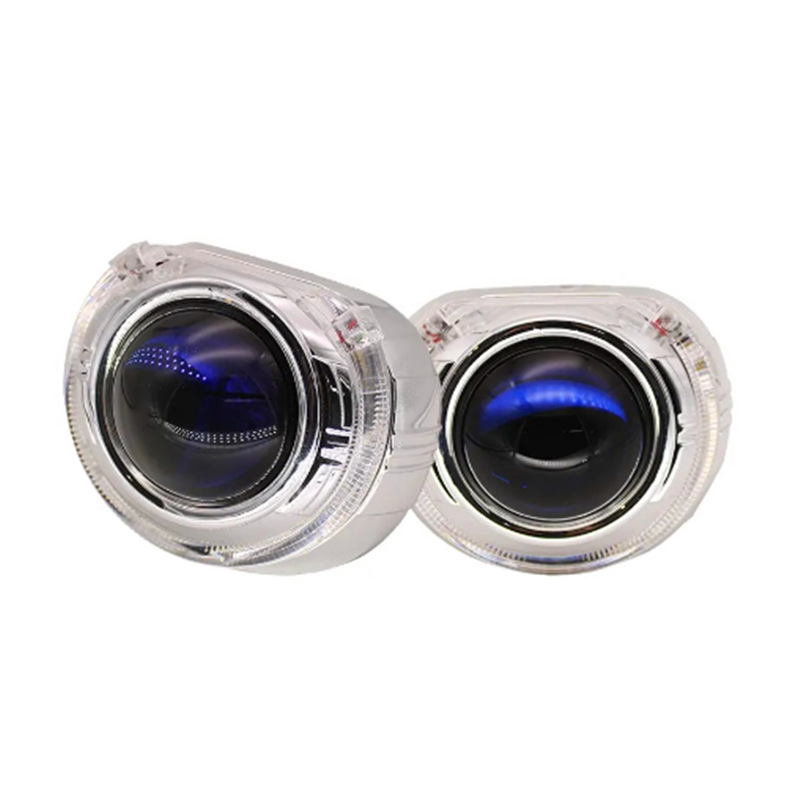 3.0SMAX una cubierta de lente de faro de automóvil cubierta de decoración de ángel ojo de una sola sombrilla semicircular