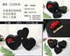 Box heart-shaped for St. Valentine's Day, pack, set, Birthday gift, 3 piece set