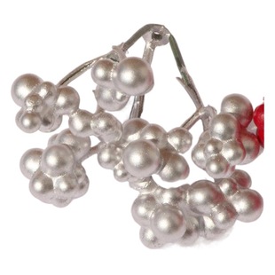 Jiuhong Christmas Gift Decorations Accessories 5cm Foam Trigeminal Fruit Gesturus Christmas Little Red Fruit Pruning