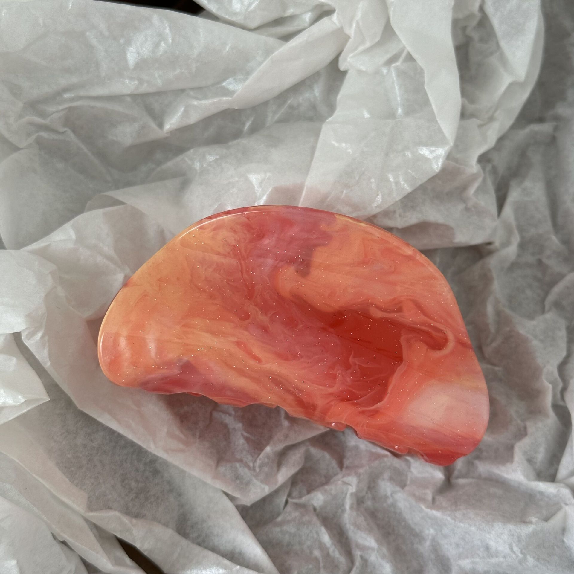 Texture Gradient Halo Hair Dye Grab Clip Advanced Hair Hair Pokrivala Sweet Cute Super Fairy Elegant Shark Clip Dodatki za lase_voghion.com