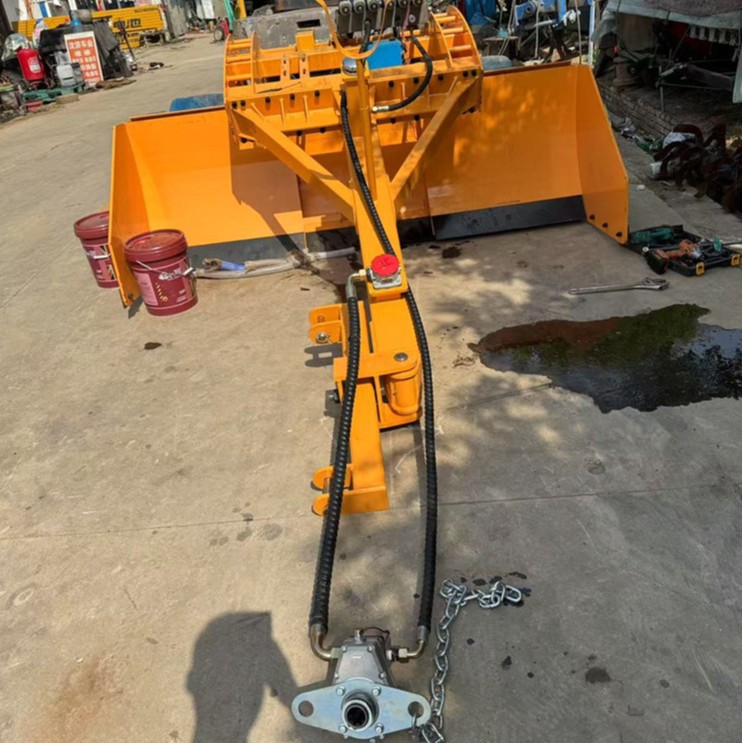 Accesorio de raspado de estiércol para nivelación de nieve de carretera para nivelación de suelo de agua y sequía