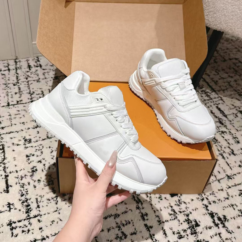 Cross-Border High-End 2025 New Thick-Soled Bread Dad Shoes for Men and Women, Casual Sports Shoes for Couples, Fat Ding Xiaobai