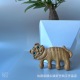 Green Sandalwood Tiger Comb