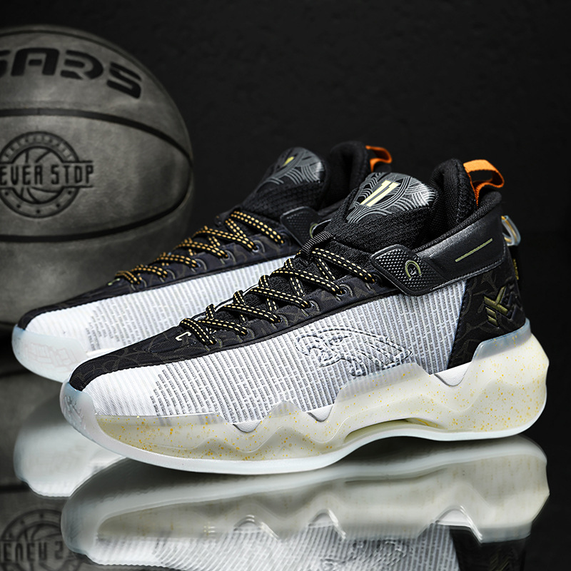 2025 nuevos zapatos de baloncesto de combate real antideslizantes y resistentes al desgaste para jóvenes hombres y mujeres, zapatos deportivos transpirables para estudiantes de moda